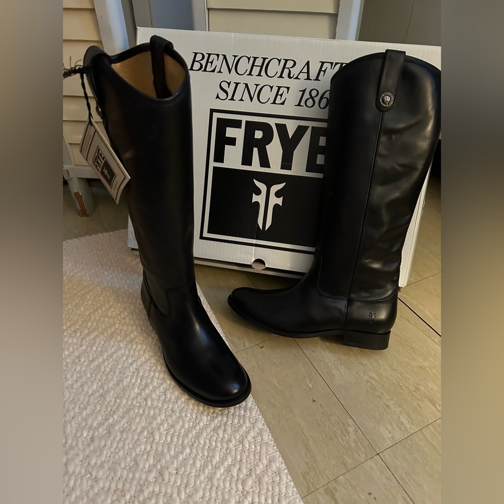 COPY - Never worn black Frye boots. Size 9